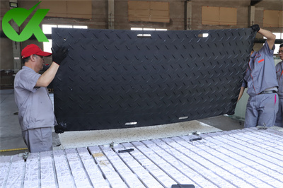 3/4 Inch black Ground construction mats